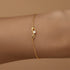 Commuting simple outfit s925 pure silver Valentine's Day series infinite loop lucky heart zircon bracelet - MOWTE