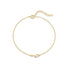 Commuting simple outfit s925 pure silver Valentine's Day series infinite loop lucky heart zircon bracelet - MOWTE