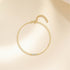 S925 pure silver splicing diamond inlaid simple commuting bracelet - MOWTE