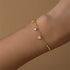 S925 pure silver simple fashionable heart set diamond daily commuting bracelet - MOWTE