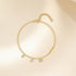 S925 pure silver simple fashionable heart set diamond daily commuting bracelet - MOWTE