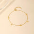 S925 sterling silver classic versatile multi-element octagonal star bracelet for daily commuting layering - MOWTE