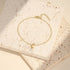 S925 sterling silver crescent studded diamond bracelet for daily wear - MOWTE