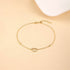S925 pure silver hollow heart bracelet - MOWTE