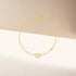 S925 pure silver hollow heart bracelet - MOWTE