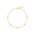 S925 pure silver daisy sweet flower small fresh bracelet - MOWTE