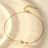 S925 sterling silver sliding women's irregular size pearl bracelet - MOWTE