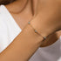 S925 pure silver wine red interval starry atmosphere agate bracelet - MOWTE