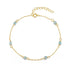 S925 pure silver wine red interval starry atmosphere agate bracelet - MOWTE