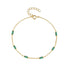 S925 sterling silver zircon colored bracelet - MOWTE
