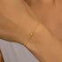 925 sterling silver smooth octagonal star classic bracelet - MOWTE