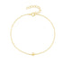 925 sterling silver smooth octagonal star classic bracelet - MOWTE