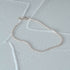 Daily versatile s925 sterling silver basic round bead chain stacked bracelet - MOWTE