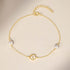 S925 pure silver five petal flower white pearl bracelet - MOWTE