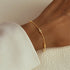 S925 pure silver geometric inlaid diamond layered women's versatile commuting bracelet - MOWTE