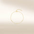 S925 pure silver geometric inlaid diamond layered women's versatile commuting bracelet - MOWTE