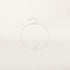 S925 pure silver full diamond geometric diamond bracelet - MOWTE