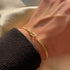 Simplified s925 sterling silver snake bone chain knotted for couples to wear bracelet Valentine's Day gift - MOWTE
