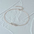 S925 pure silver eight character simple classic eternal chain daily matching women's bracelet - MOWTE