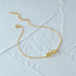 S925 pure silver eight character simple classic eternal chain daily matching women's bracelet - MOWTE