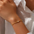 S925 sterling silver eyes devil's eye diamond studded daily outfit women's bracelet - MOWTE