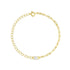 O-chain+paperclip chain splicing bracelet for women - MOWTE