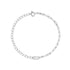 O-chain+paperclip chain splicing bracelet for women - MOWTE