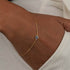 S925 pure silver devil's eye oil drip daily matching bracelet for women - MOWTE