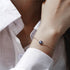 S925 pure silver devil's eye oil drip daily matching bracelet for women - MOWTE