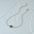 S925 pure silver devil's eye oil drip daily matching bracelet for women - MOWTE