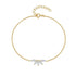 S925 sterling silver crown zircon inlaid daily wear women's bracelet - MOWTE