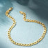 S925 sterling silver basic matching chain Cuban chain women's daily wearing bracelet - MOWTE