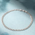S925 sterling silver basic matching chain Cuban chain women's daily wearing bracelet - MOWTE
