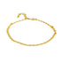 S925 sterling silver round bracelet ins minimalist - MOWTE