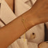 925 sterling silver geometric circle necklace women's ins minimalist bracelet - MOWTE