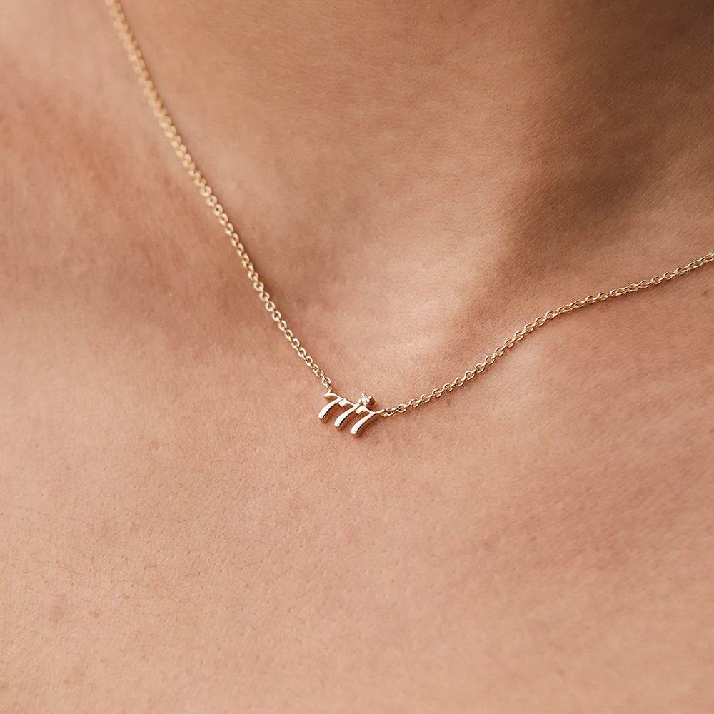 925 sterling silver new angel digital collarbone necklace - MOWTE