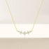 S925 sterling silver clover diamond inlaid exquisite pendant collarbone flower necklace for women - MOWTE