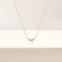 S925 sterling silver classic pendant water droplet collarbone necklace - MOWTE