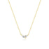 S925 sterling silver classic pendant water droplet collarbone necklace - MOWTE