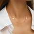 S925 sterling silver tassel zircon pendant round badge collarbone necklace for women - MOWTE