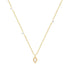 S925 pure silver cluster diamond inlaid Australian gemstone pendant collarbone necklace - MOWTE