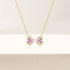 925 sterling silver bow pearl necklace - MOWTE