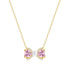 925 sterling silver bow pearl necklace - MOWTE