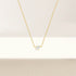 S925 sterling silver water droplet collarbone chain cluster inlaid with diamonds necklace for women - MOWTE