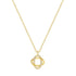 925 sterling silver diamond encrusted exquisite geometric oval collarbone chain - MOWTE