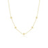S925 sterling silver clover inlaid with heart-shaped zircon exquisite collarbone necklace - MOWTE
