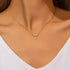 S925 pure silver exquisite floral star diamond necklace - MOWTE