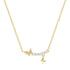 S925 pure silver single row diamond butterfly high-end necklace for women - MOWTE