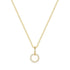 S925 pure silver light luxury interlocking micro zirconia chain - MOWTE