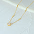 S925 sterling silver classic inlaid zirconia star necklace - MOWTE